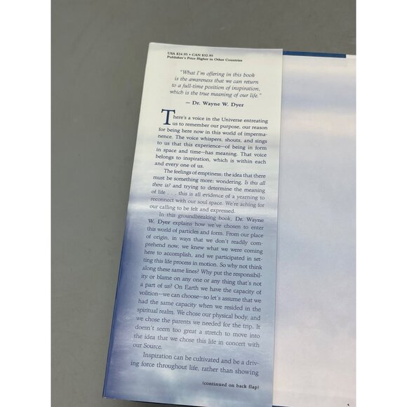 Dr. Wayne W. Dyer Inspiration your ultimate calling hardcover book English READ - Picture 4 of 6
